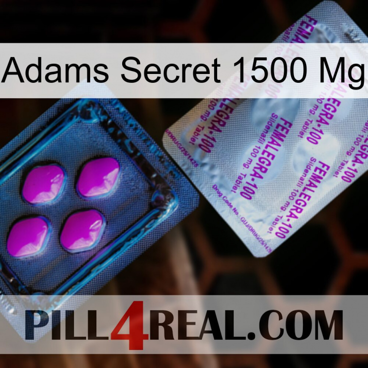 Adams Secret 1500 Mg 37